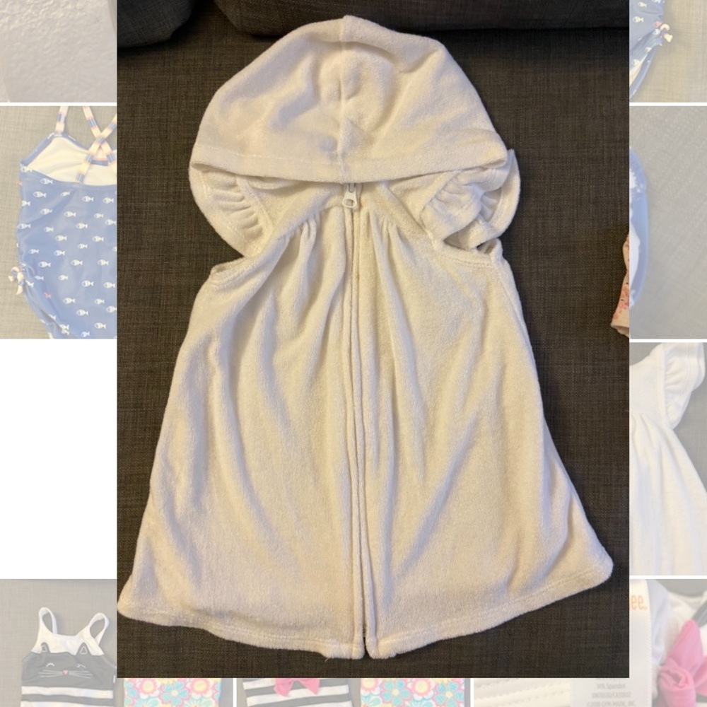 Full zip up cover up